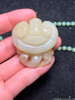 精品和田玉如意挂件